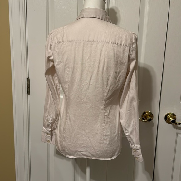 The Limited Classic Women's Cream Dress Shirt - Picture 5 of 9